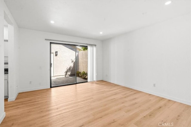 2 Brookstone, Irvine, CA 92604 - unfurnished room featuring light wood-style flooring and recessed lighting