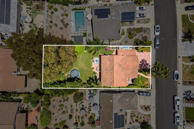 2702 Jacaranda Ave, Carlsbad, CA 92009 - aerial overview of property's location with property boundaries highlighted