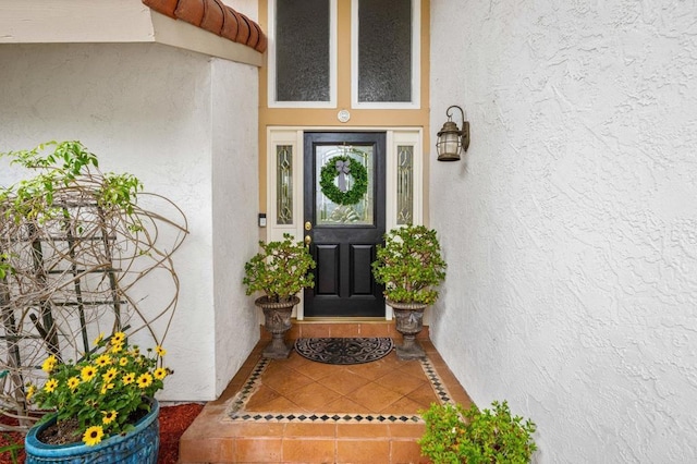 2702 Jacaranda Ave, Carlsbad, CA 92009 - doorway to property featuring stucco siding