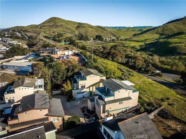 1939 Circle Dr, Cayucos, CA 93430 - bird's eye view of a mountainous background