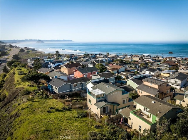 1939 Circle Dr, Cayucos, CA 93430 - aerial view of residential area featuring a large body of water