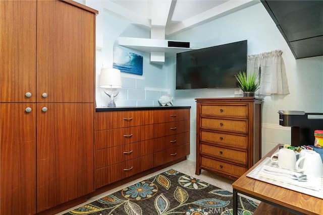 1939 Circle Dr, Cayucos, CA 93430 - bedroom with light tile patterned floors