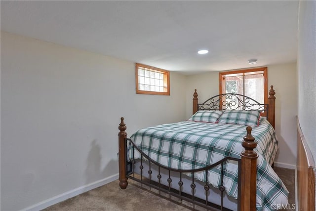 2548 Secret Dr, Running Springs, CA 92382 - carpeted bedroom featuring multiple windows