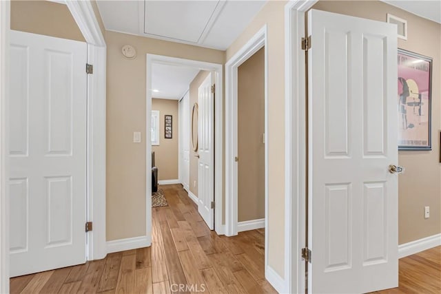 20002 Tomlee Ave, Torrance, CA 90503 - corridor with light wood-style floors and baseboards