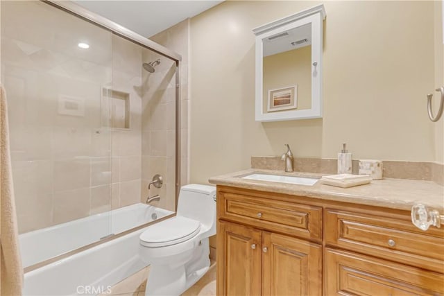 20002 Tomlee Ave, Torrance, CA 90503 - full bathroom featuring vanity and bath / shower combo with glass door