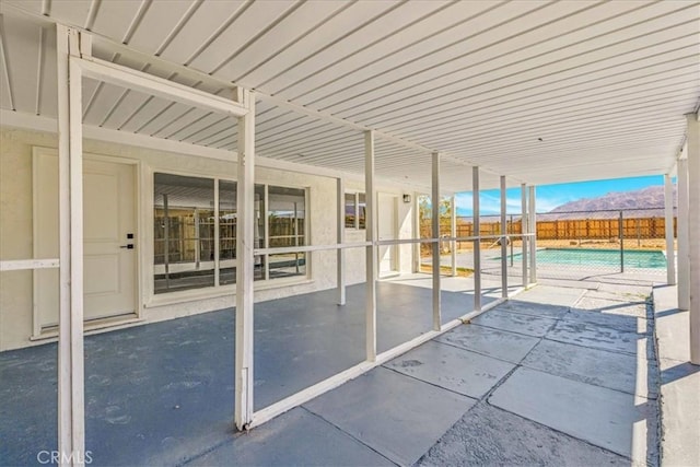 73461 El Paseo Dr Unit 29, Palms, CA 92277 - fenced backyard with a patio area
