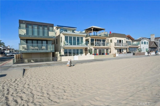 3312 W Oceanfront, Newport Beach, CA 92663 - back of house featuring stucco siding