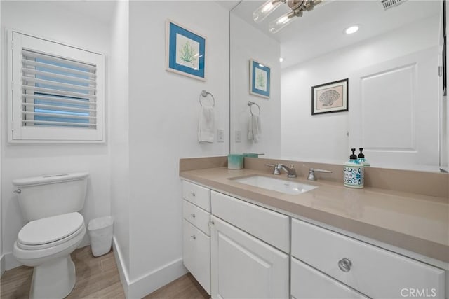 3312 W Oceanfront, Newport Beach, CA 92663 - bathroom with vanity and wood finished floors