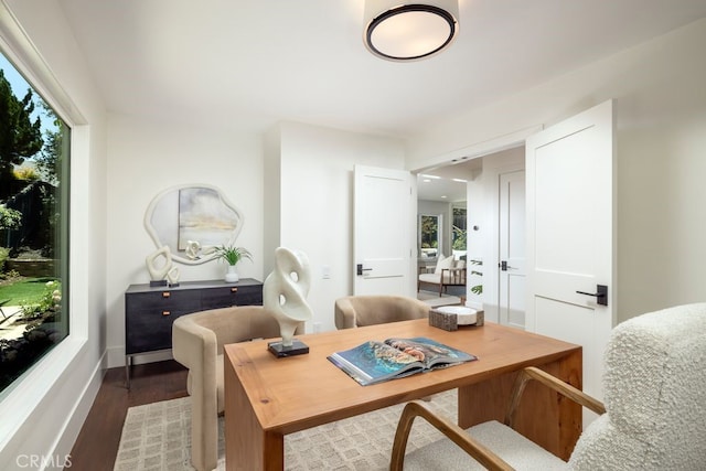 1933 Port Bristol Cir, Newport Beach, CA 92660 - office featuring wood finished floors and baseboards