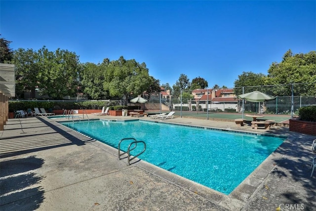 8366 Gabriel Dr Unit D, Rancho Cucamonga, CA 91730 - community pool with a patio area
