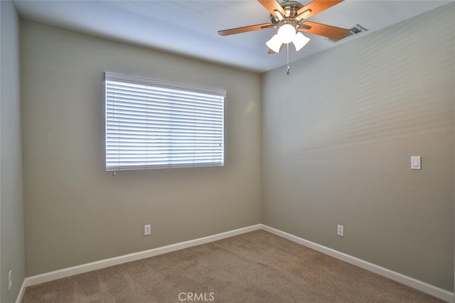 8366 Gabriel Dr Unit D, Rancho Cucamonga, CA 91730 - carpeted spare room with ceiling fan and baseboards