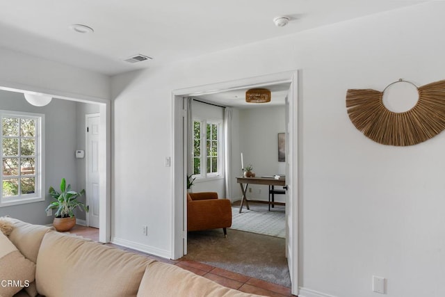 5907 Cantaloupe Ave, Valley Glen, CA 91401 - carpeted living room featuring baseboards
