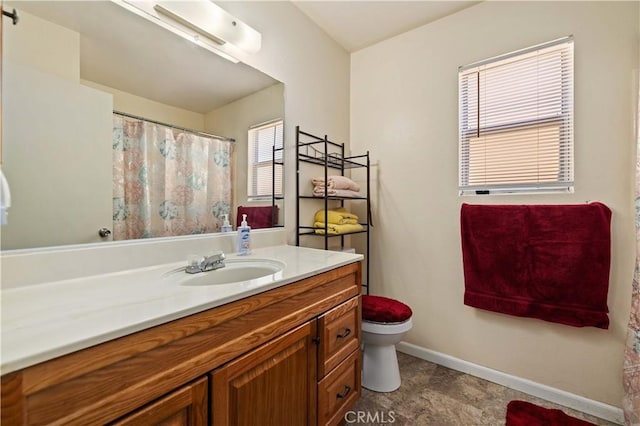 37158 29th St E, Palmdale, CA 93550 - full bathroom with vanity and a shower with curtain