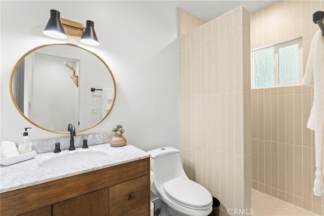 1016 Berne Dr, Crestline, CA 92325 - full bath featuring vanity and a walk in shower