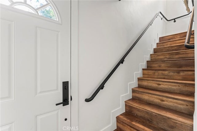 1016 Berne Dr, Crestline, CA 92325 - view of staircase