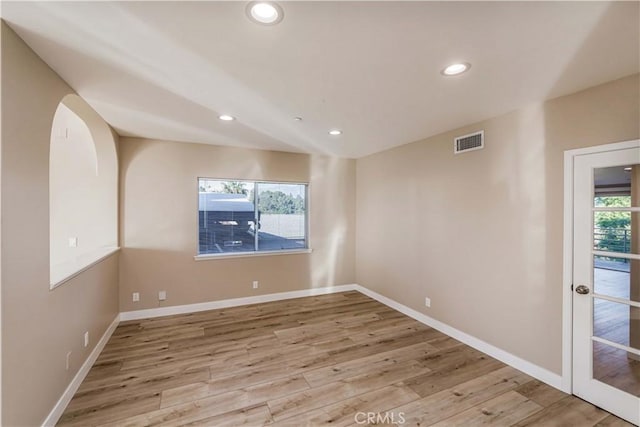 1742 Hanscom Dr, South Pasadena, CA 91030 - empty room featuring wood finished floors and recessed lighting