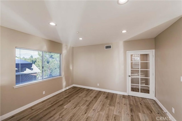 1742 Hanscom Dr, South Pasadena, CA 91030 - unfurnished room featuring recessed lighting and wood finished floors