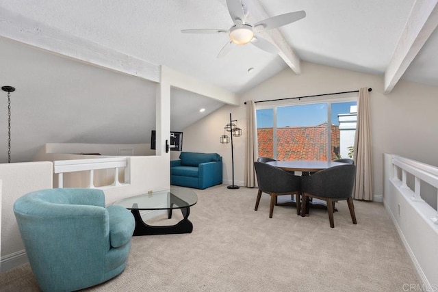 4763 Miletus Way, Oceanside, CA 92056 - carpeted living area with a ceiling fan and baseboards