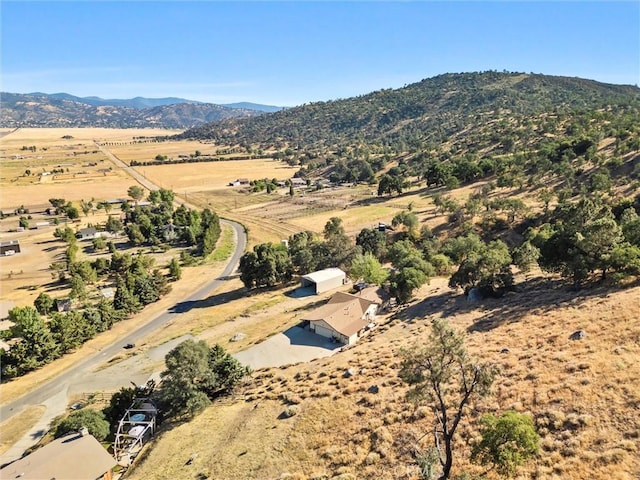 27861 Cummings Valley Rd, Tehachapi, CA 93561 - overview of rural landscape with a mountainous background