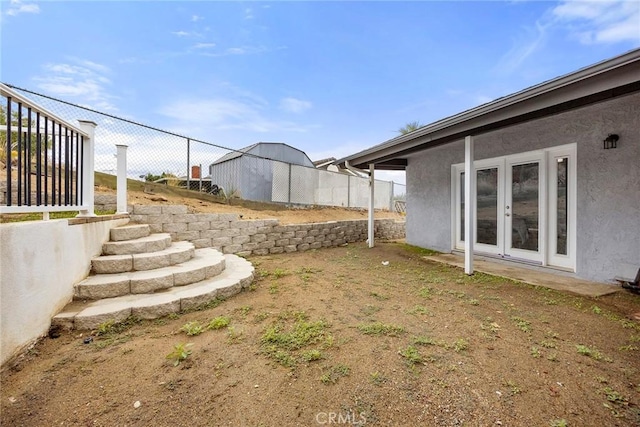 4021 Pikes Peak Dr, Norco, CA 92860 - view of yard with french doors