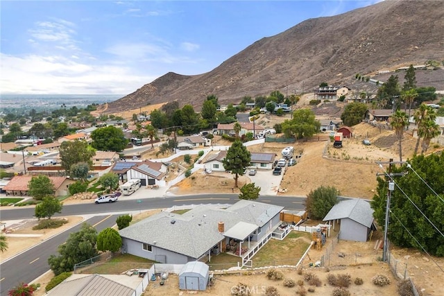 4021 Pikes Peak Dr, Norco, CA 92860 - aerial view of residential area with a mountain backdrop