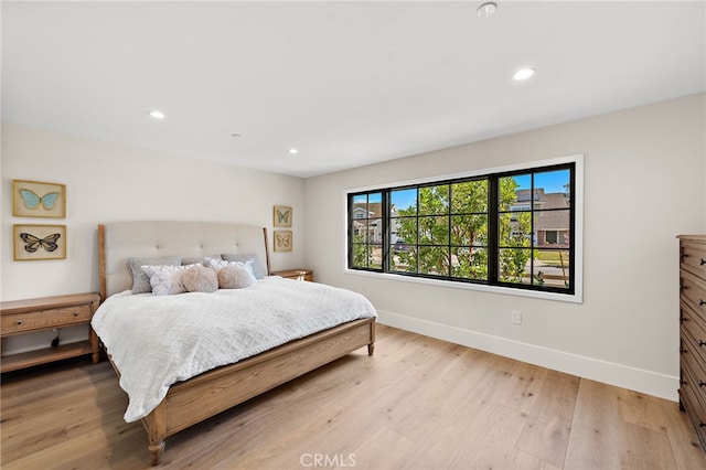 1963 Port Edward Pl, Newport Beach, CA 92660 - bedroom with light wood-style floors and recessed lighting