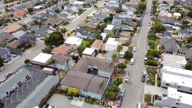 111 Montecito Ave, Pismo Beach, CA 93449 - aerial view of property and surrounding area featuring nearby suburban area