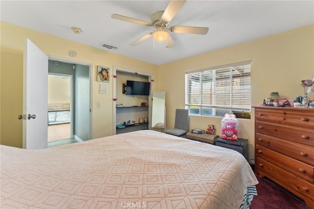 1504 Valaria Dr, Highland, CA 92346 - bedroom featuring ceiling fan