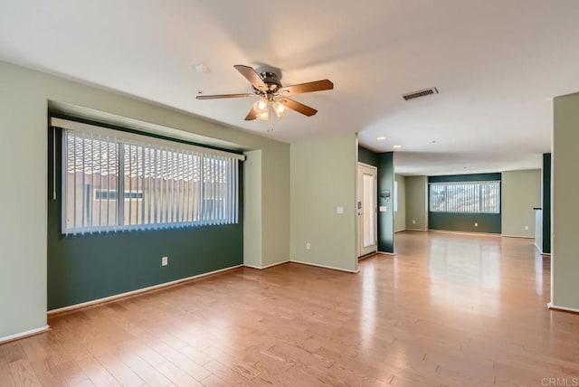 1413 San Miguel Ave, Spring Valley, CA 91977 - empty room featuring ceiling fan and wood finished floors