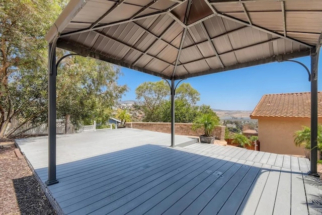 1413 San Miguel Ave, Spring Valley, CA 91977 - wooden terrace featuring a gazebo