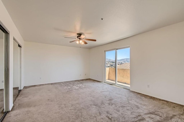 1413 San Miguel Ave, Spring Valley, CA 91977 - carpeted empty room featuring ceiling fan