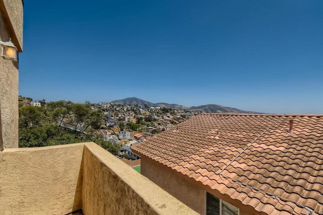 1413 San Miguel Ave, Spring Valley, CA 91977 - balcony featuring a mountain view and a residential view