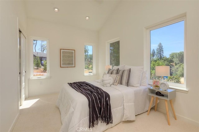 5351 Filbert St, Paradise, CA 95969 - bedroom with carpet floors and recessed lighting