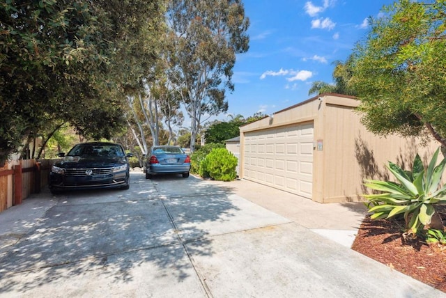 139 Parnassus Cir, Oceanside, CA 92054 - view of car parking featuring a detached garage