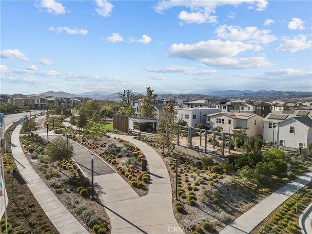 27422 Pioneer Ct, Valencia, CA 91381 - view of community with a residential view and a mountain view