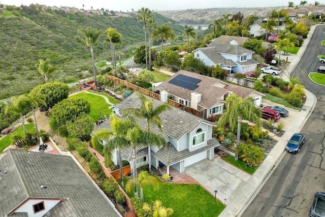 1592 Hawk View Dr, Encinitas, CA 92024 - aerial perspective of suburban area