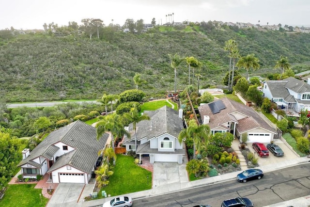 1592 Hawk View Dr, Encinitas, CA 92024 - aerial perspective of suburban area