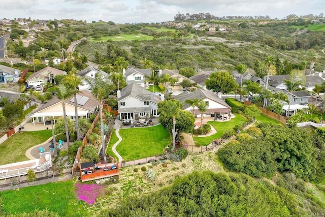 1592 Hawk View Dr, Encinitas, CA 92024 - aerial perspective of suburban area