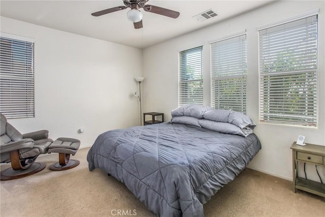 83315 Stagecoach Rd, Indio, CA 92203 - carpeted bedroom with ceiling fan