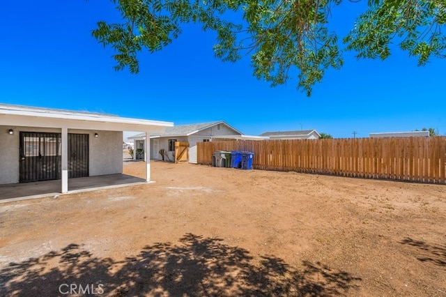 16233 Manzanita St, Hesperia, CA 92345 - view of yard with a patio area