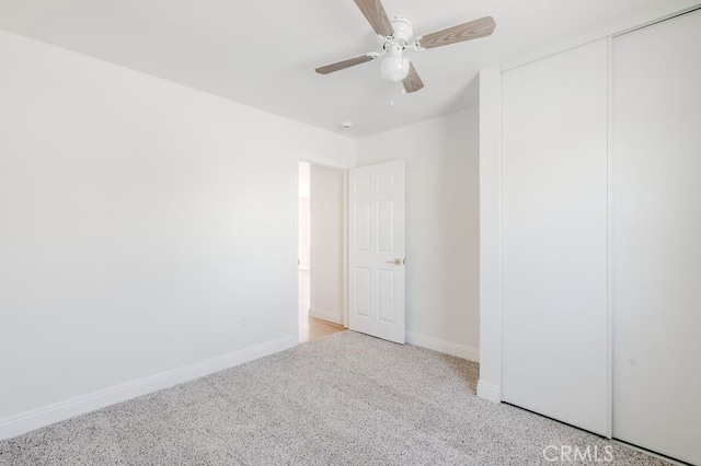16233 Manzanita St, Hesperia, CA 92345 - unfurnished bedroom featuring carpet, a closet, and ceiling fan