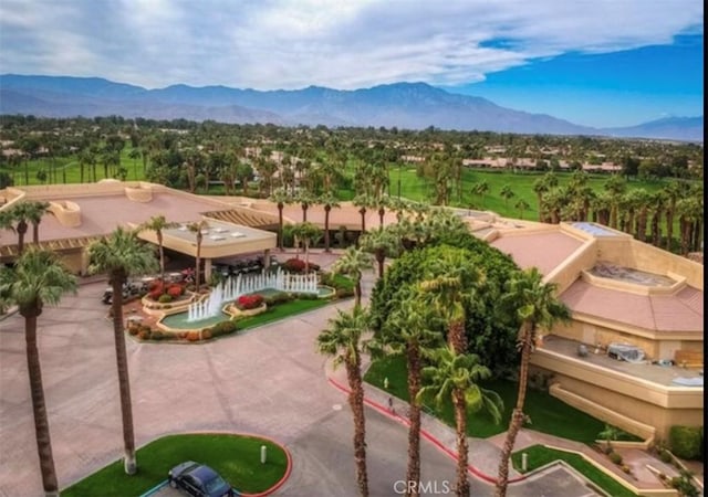 76376 Sweet Pea Way, Palm Desert, CA 92211 - drone / aerial view of a mountain backdrop