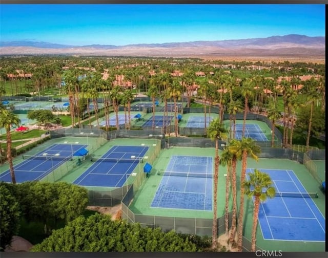 76376 Sweet Pea Way, Palm Desert, CA 92211 - drone / aerial view of a mountain backdrop