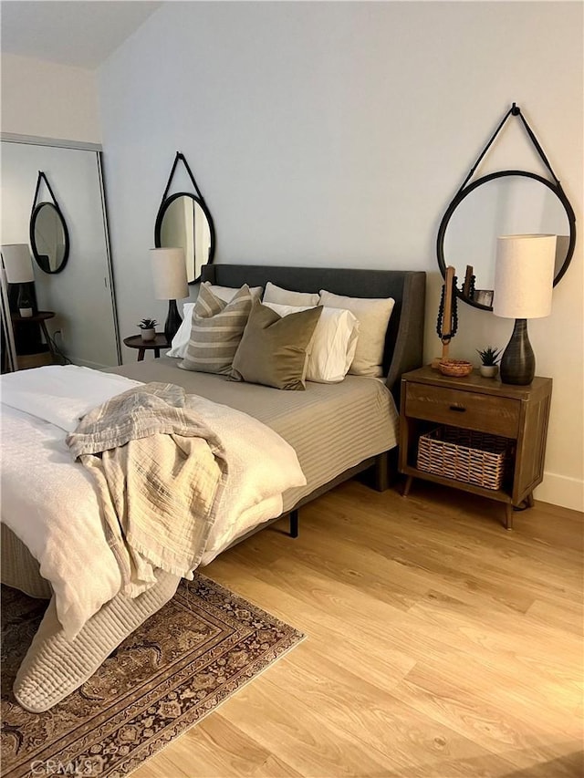76376 Sweet Pea Way, Palm Desert, CA 92211 - bedroom with light wood finished floors