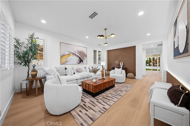 33 Winterfield Rd, Irvine, CA 92602 - living room featuring recessed lighting and light wood finished floors