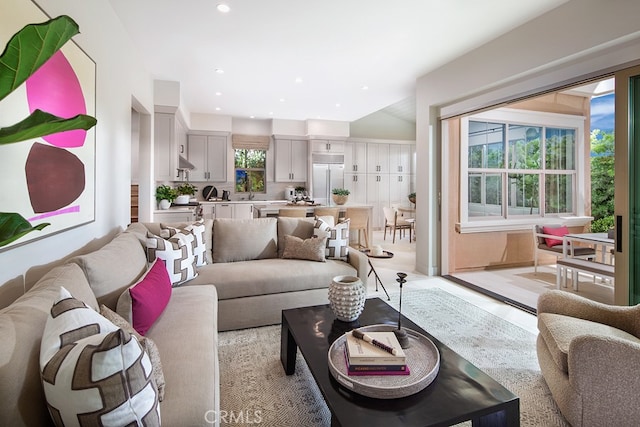 118 Rimstone, Irvine, CA 92618 - living room with recessed lighting