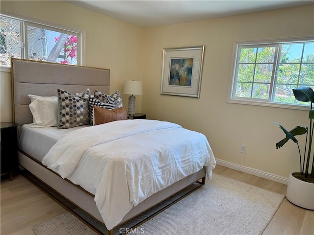 1319 Riedel Ave, Fullerton, CA 92831 - bedroom featuring light wood-style floors and baseboards