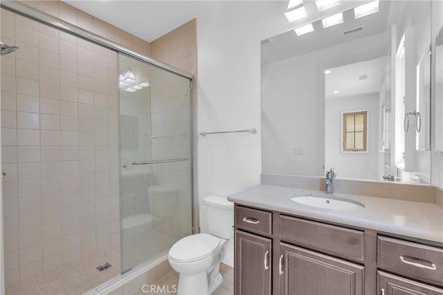 65 Rexford, Irvine, CA 92620 - full bath with vanity and a shower stall