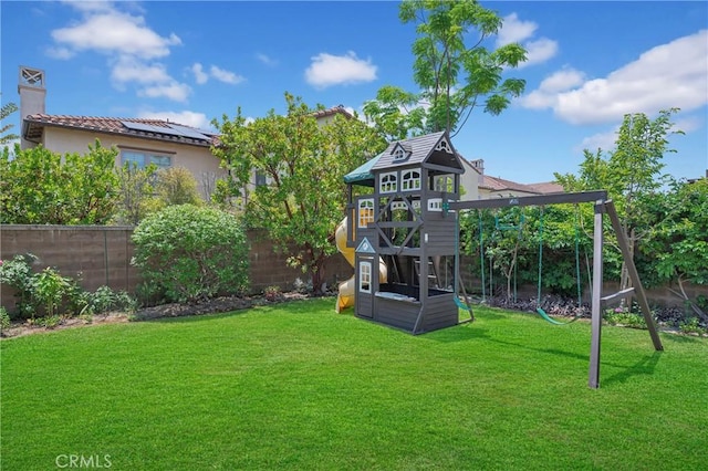 65 Rexford, Irvine, CA 92620 - view of yard with a playground