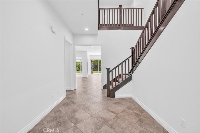 65 Rexford, Irvine, CA 92620 - foyer entrance with stairs and recessed lighting